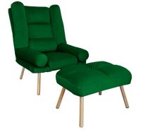 FOTEL TOKIO ROZKŁADANY Z PODNÓŻKIEM N. DĄB MG25