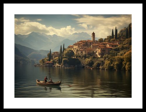 Plakat 35x25cm Spokojna Nostalgia na Arena.pl