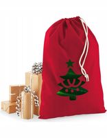 worek Mikołaja czerwony DUŻY XL 49x75 na prezenty