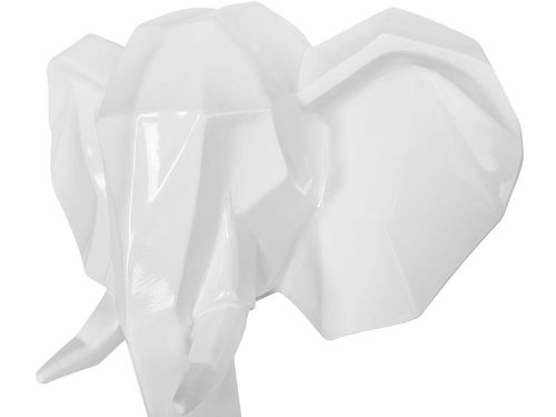 Figurka Ścienna Głowa Słonia Biała Payar na Arena.pl