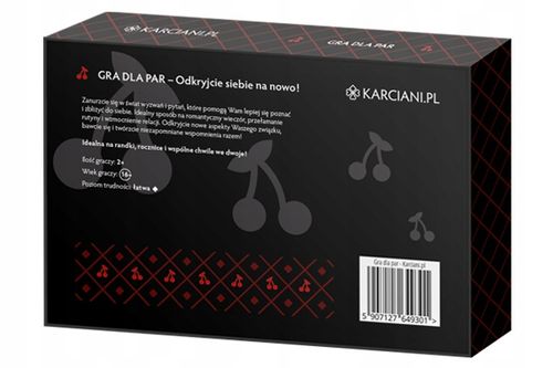 GRA KARCIANA DLA PAR - Ekskluzywne karty z pytaniami, Walentynki 2025 na Arena.pl