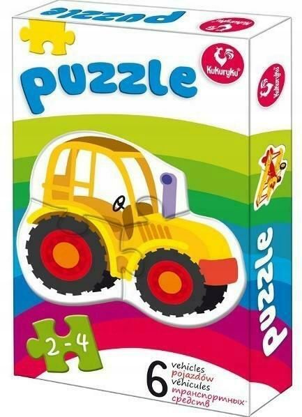 Pierwsze puzzle - pojazdy 60338 zdjęcie 2