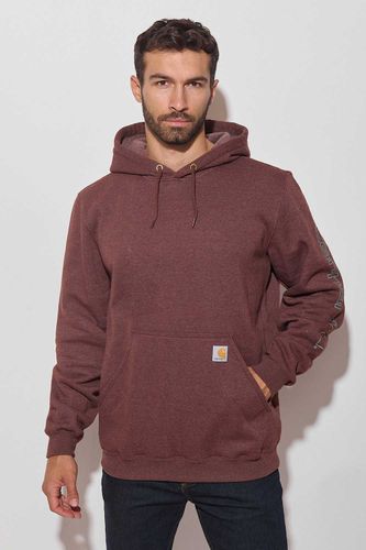 bluza carhartt midweight logo sleeve na Arena.pl