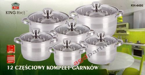 GARNKI KiNGHOFF MEGA JUMBO 12 ELE KH-4486 na Arena.pl