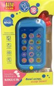 Edukacyjny Smartfon kogucik niebieski