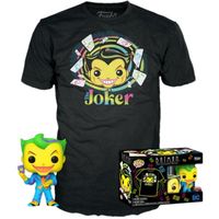 funko pop! tees batman joker glow 370 figurka+t-shirt xl