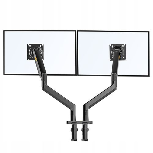 Regulowany Uchwyt Biurkowy na Dwa Monitory 22'-32' na Arena.pl