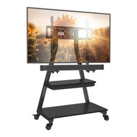 Uchwyt Podłogowy Perlegear DO TV 43-80" z Wsparciem Soundbara