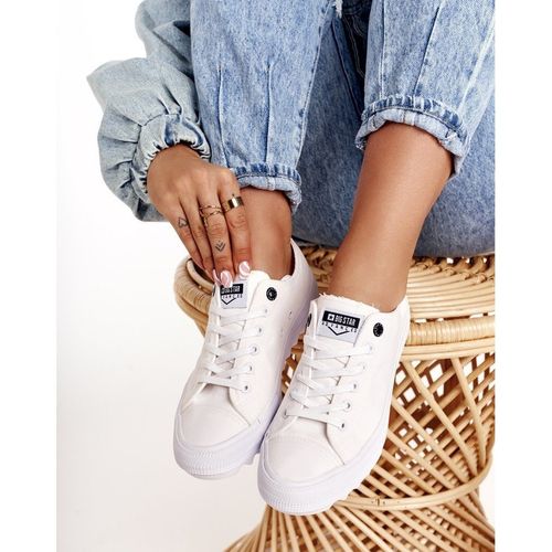 Trampki  Big Star FF274245 Białe r.38 na Arena.pl