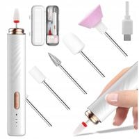FREZARKA DO PAZNOKCI BEZPRZEWODOWA W ETUI MINI + ZESTAW FREZÓW