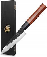 JAPOŃSKI NÓŻ KUCHENNY MITSUMOTO SAKARI KUTY STAL NIERDZEWNA 22 CM PREMIUM
