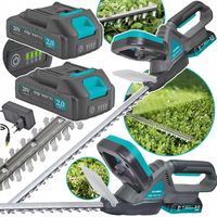 AKUMULATOROWE NOŻYCE DO ŻYWOPŁOTU KRZEWÓW OSTRZE 50CM 15MM 2 x AKU AG460