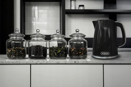 CZAJNIK ELEKTRYCZNY BEZPRZEWODOWY CZARNY 2200W 1,7l STRIX ELDOM C320C na Arena.pl