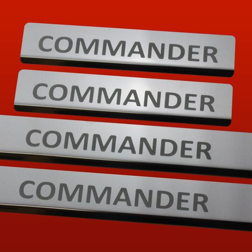 Listwa progowa JEEP COMMANDER Stal nierdzewna 304 połysk 4szt na Arena.pl