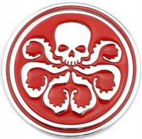 PIN Przypinka Hydra Avengers Captain America Red Skull Head S.T.A.R.S War