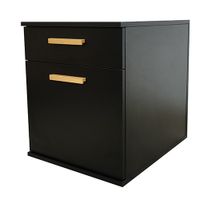 Kontener Jowisz Czarny z szafką MebleKreator