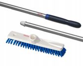 zestaw szczotka superior do szorowania 30 cm + kij aluminiowy do  150 cm