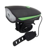 Lampka Led Rowerowa Na Przód Z Dzwonkiem 2W1 Esperanza Mocna Dzwonek