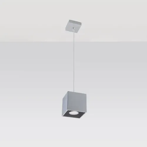 Lampa wisząca QUAD 1 szary na Arena.pl
