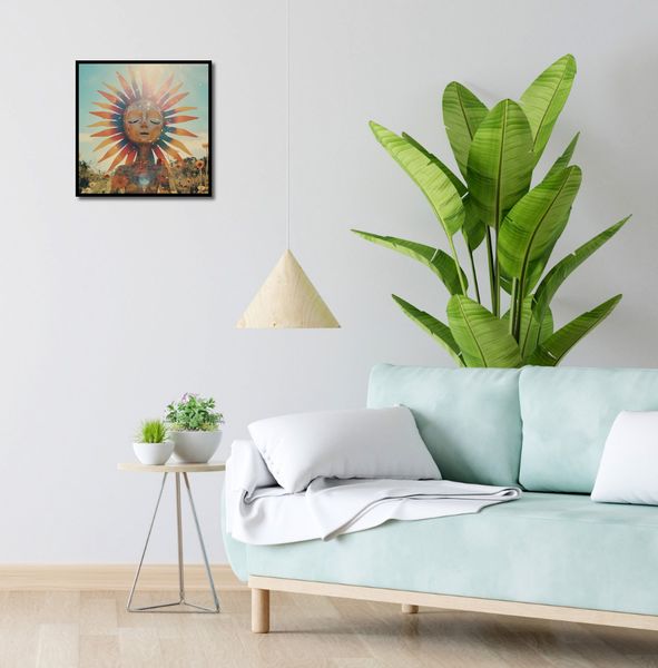 Plakat 40x40cm Słoneczna Medytacja zdjęcie 4