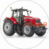 Opłatek na tort Urodziny Ciągnik Rolniczy John Deere Zetor Fendt Ursus