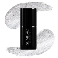 SEMILAC Lakier hybrydowy 605 White Flash 7ml