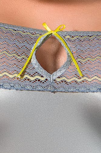 bielizna avena corset silver s/m   casmir na Arena.pl