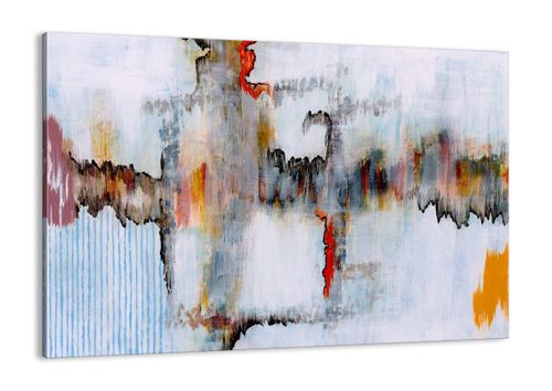 Obraz Na Płótnie - Zamazane Postaci  - 100X70 Cm - Aa100X70-3676 na Arena.pl
