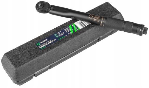 KLUCZ DYNAMOMETRYCZNY 1/4" Z BLOKADĄ 2-24NM CERTYFIKAT KALIBRACJI ETUI na Arena.pl