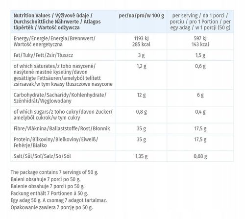 Proteinowe fusilli (7 porcji) o wysokiej zawartości białka i błonnika na Arena.pl