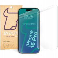 Folia hydrożelowa na ekran Bizon do iPhone 16 Pro, hydrogel, osłona 2 szt