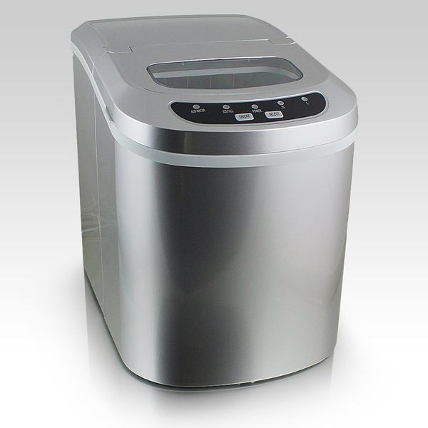 KOSTKARKA MASZYNA DO ROBIENIA KOSTEK LODU (SREBRNA) zdjęcie 2