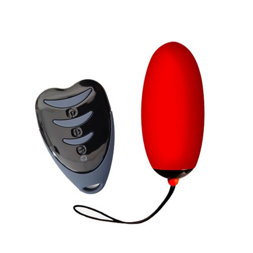 Jajeczko dopochwowe, 10 wibracji. Czerwone. na Arena.pl