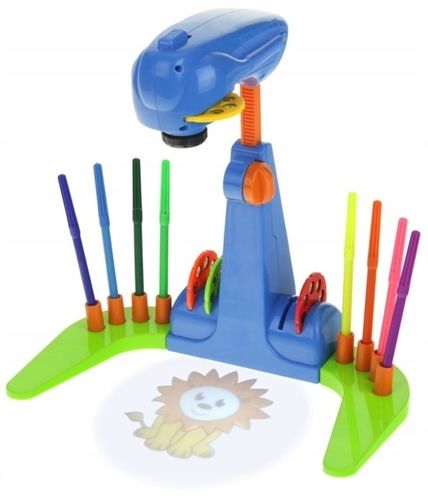 PROJEKTOR RZUTNIK DO RYSOWANIA LAMPKA 32 SLAJDY na Arena.pl