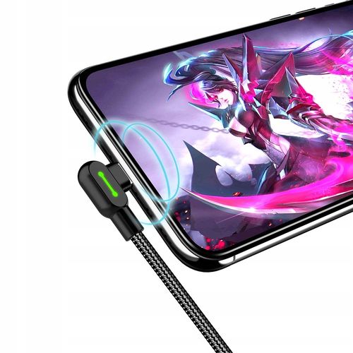 mcdodo kabel kątowy 90° lightning dwustronny do iphone 11 12 13 14 na Arena.pl