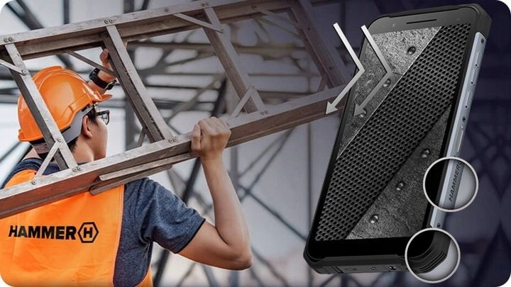 Smartfon Myphone Hammer Construction 6/128Gb Esim zdjęcie 5