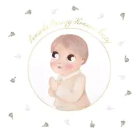 Karnet Kw Komunia. Chłopak