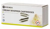 Naboje do bitej śmietany 50szt N2O do syfonu HENDI