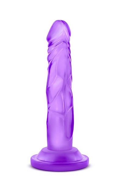 Naturally Yours 5Inch Mini Cock Purple zdjęcie 4
