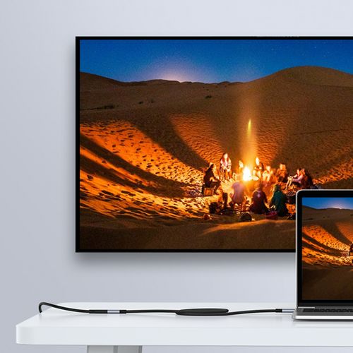 Wytrzymały przedłużacz kabla przewodu USB-C 3.1 10Gb/s 1m szary na Arena.pl