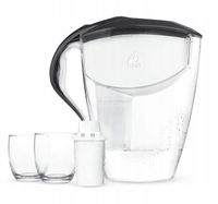 Dzbanek filtrujący Dafi Astra 3L LED Czarna+ 1 wkład classic + 2 szklanki