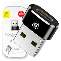 Adapter USB-C do USB-A Baseus 3A (czarny)