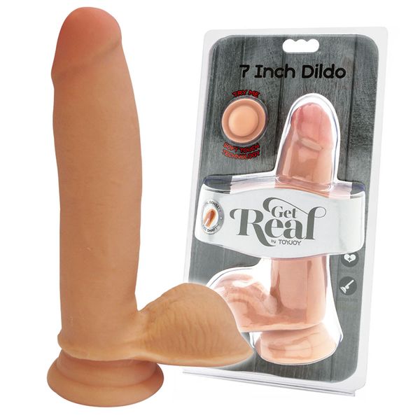 Penis Na Przyssawce 7 Inch zdjęcie 3