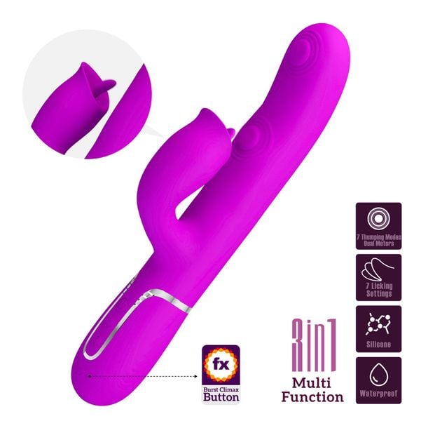 Pretty Love - Gigi Purple, 7 Thumping Functions 7 Licking Modes zdjęcie 2