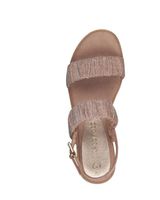 Marco Tozzi Sandały - różowe metaliczne r39