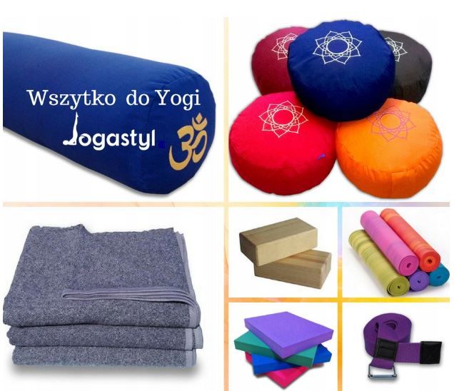 Pasek, pas profesjonalny do jogi, bawełna NB zdjęcie 3