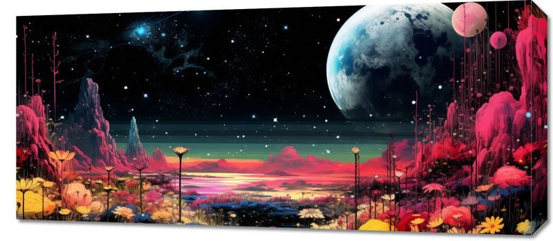 Obraz 90x40cm Inny Świat zdjęcie 1