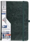 Kalendarz 2026 B6 Dzienny Jazz, Zielony