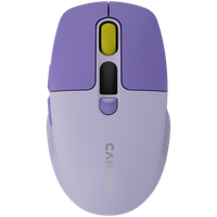 canyon mysz bezprzewodowa mw-26 lcd cicha dwa tryby fioletowa