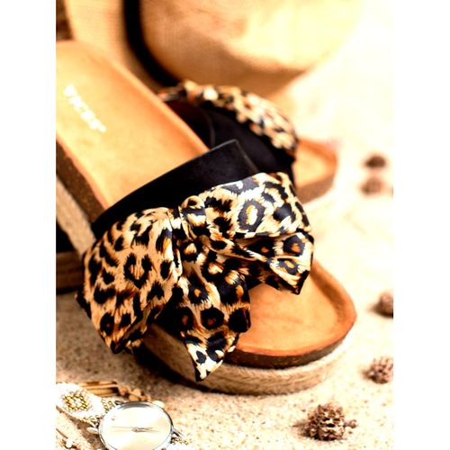 Modne Klapki Animal Print r.41 na Arena.pl